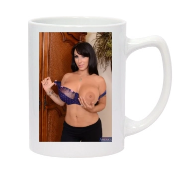 Holly Halston 14oz White Statesman Mug