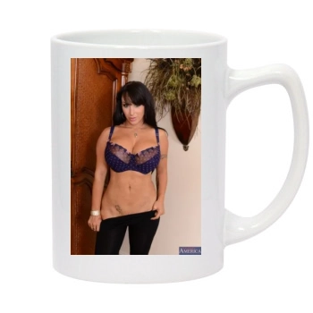 Holly Halston 14oz White Statesman Mug