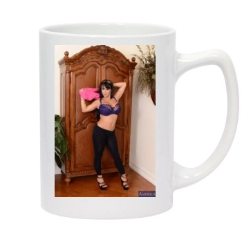 Holly Halston 14oz White Statesman Mug