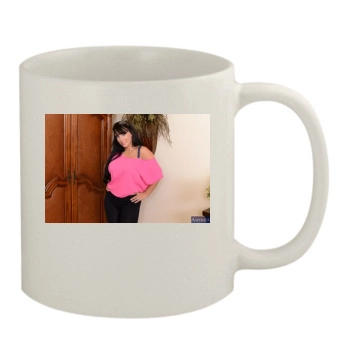 Holly Halston 11oz White Mug