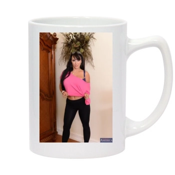 Holly Halston 14oz White Statesman Mug