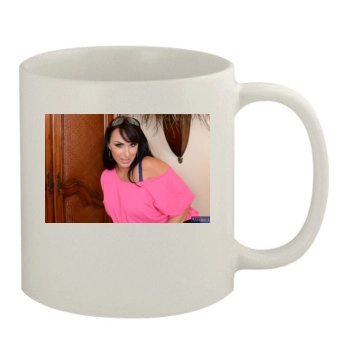 Holly Halston 11oz White Mug