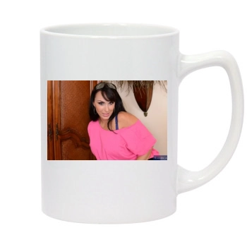 Holly Halston 14oz White Statesman Mug