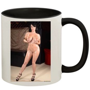 Holly Halston 11oz Colored Inner & Handle Mug