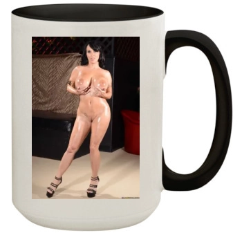 Holly Halston 15oz Colored Inner & Handle Mug