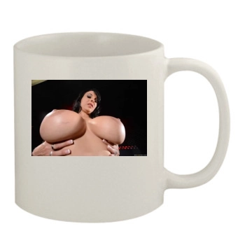 Holly Halston 11oz White Mug