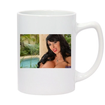 Holly Halston 14oz White Statesman Mug