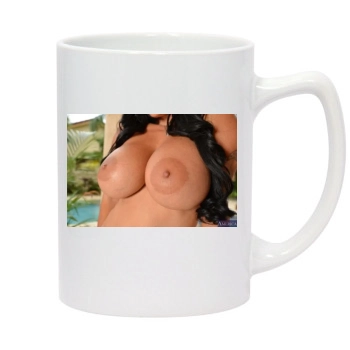 Holly Halston 14oz White Statesman Mug