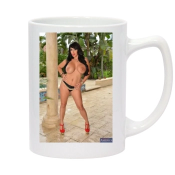 Holly Halston 14oz White Statesman Mug