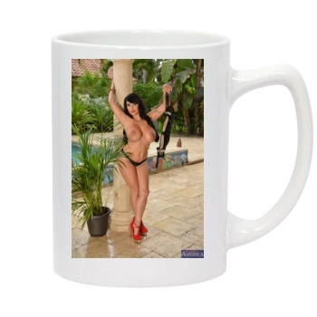 Holly Halston 14oz White Statesman Mug