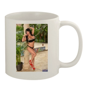 Holly Halston 11oz White Mug