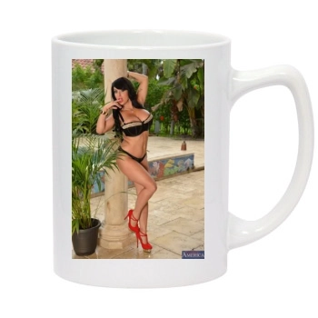 Holly Halston 14oz White Statesman Mug