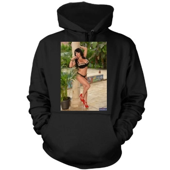 Holly Halston Mens Pullover Hoodie Sweatshirt