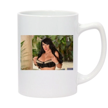 Holly Halston 14oz White Statesman Mug