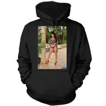 Holly Halston Mens Pullover Hoodie Sweatshirt