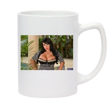 Holly Halston 14oz White Statesman Mug