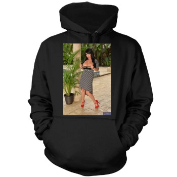 Holly Halston Mens Pullover Hoodie Sweatshirt