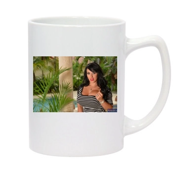 Holly Halston 14oz White Statesman Mug