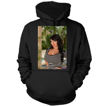 Holly Halston Mens Pullover Hoodie Sweatshirt