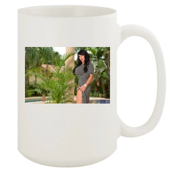 Holly Halston 15oz White Mug