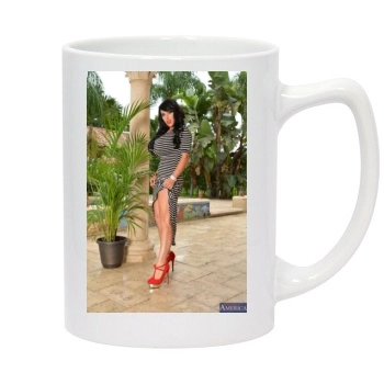 Holly Halston 14oz White Statesman Mug