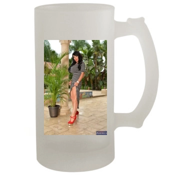 Holly Halston 16oz Frosted Beer Stein