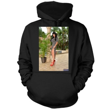 Holly Halston Mens Pullover Hoodie Sweatshirt