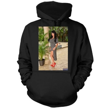 Holly Halston Mens Pullover Hoodie Sweatshirt