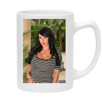 Holly Halston 14oz White Statesman Mug