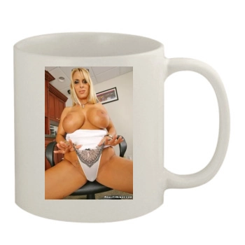 Holly Halston 11oz White Mug