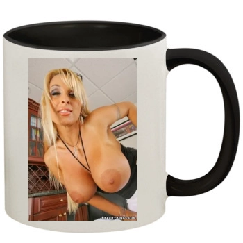 Holly Halston 11oz Colored Inner & Handle Mug