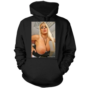 Holly Halston Mens Pullover Hoodie Sweatshirt