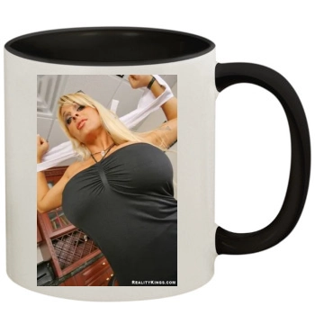 Holly Halston 11oz Colored Inner & Handle Mug