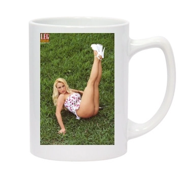 Holly Halston 14oz White Statesman Mug