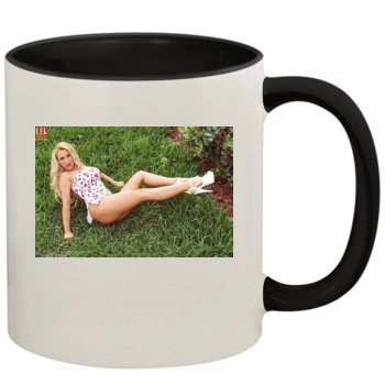 Holly Halston 11oz Colored Inner & Handle Mug