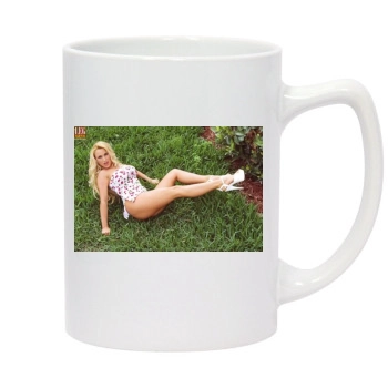 Holly Halston 14oz White Statesman Mug