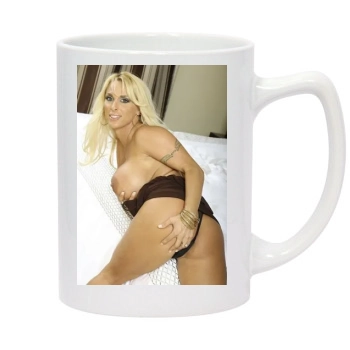 Holly Halston 14oz White Statesman Mug