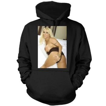 Holly Halston Mens Pullover Hoodie Sweatshirt