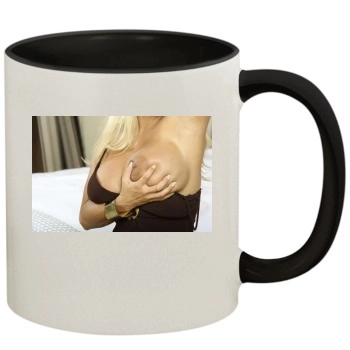 Holly Halston 11oz Colored Inner & Handle Mug