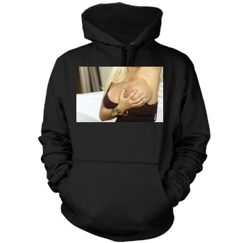 Holly Halston Mens Pullover Hoodie Sweatshirt