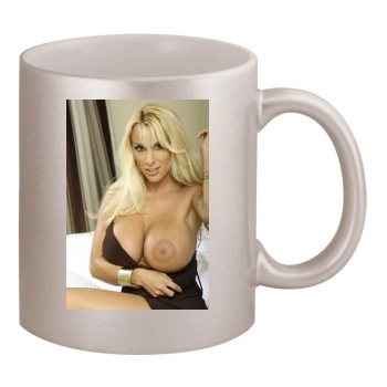 Holly Halston 11oz Metallic Silver Mug