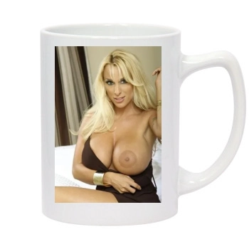 Holly Halston 14oz White Statesman Mug