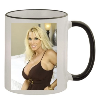 Holly Halston 11oz Colored Rim & Handle Mug