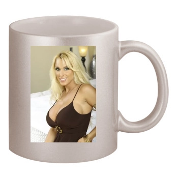 Holly Halston 11oz Metallic Silver Mug