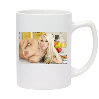 Holly Halston 14oz White Statesman Mug