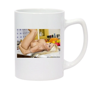 Holly Halston 14oz White Statesman Mug