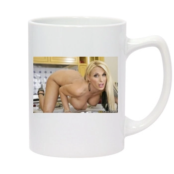 Holly Halston 14oz White Statesman Mug