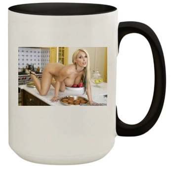 Holly Halston 15oz Colored Inner & Handle Mug