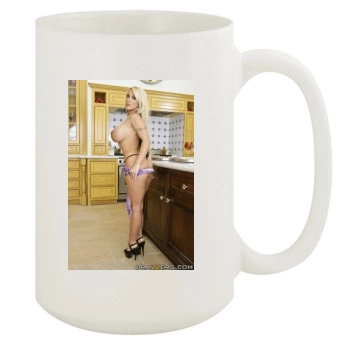 Holly Halston 15oz White Mug