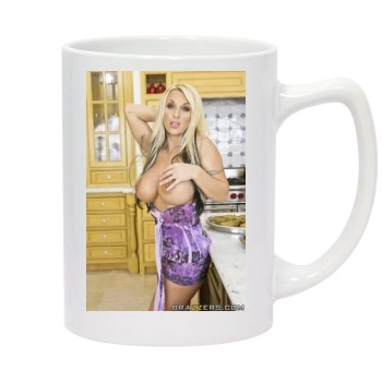 Holly Halston 14oz White Statesman Mug